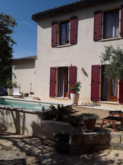La Suite De Garlone Aujargues Dış mekan fotoğraf